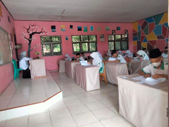 Siswa  Kelas IX MTsN 1 Sarolangun Ikut Asesmen Madrasah.