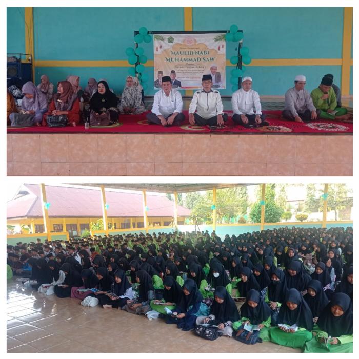 Peringatan Maulid Nabi Muhammad SAW Di MTsN 1 Sarolangun