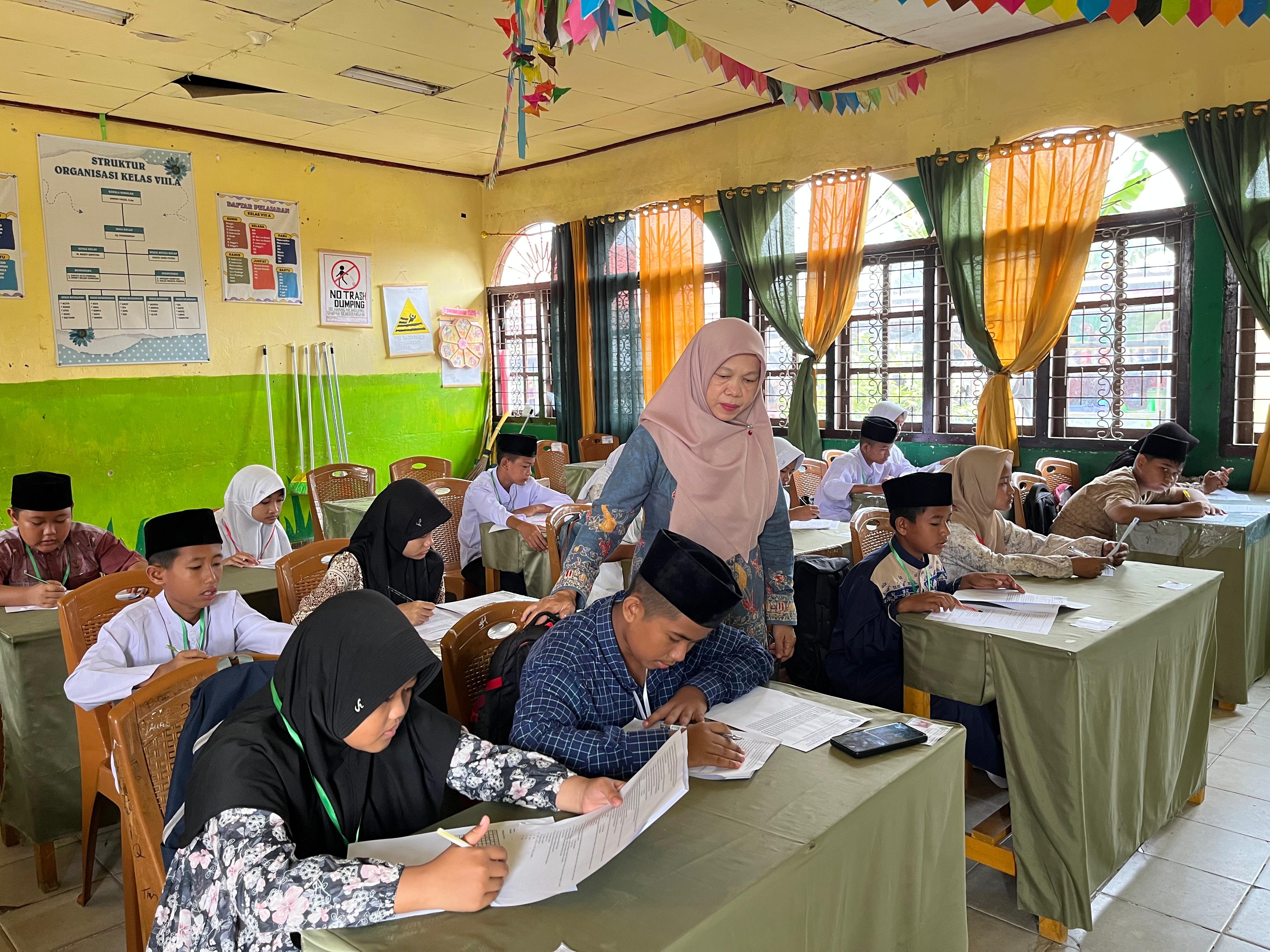 Tes Seleksi PPDB MTsN 1 Sarolangun Berlangsung Sukses