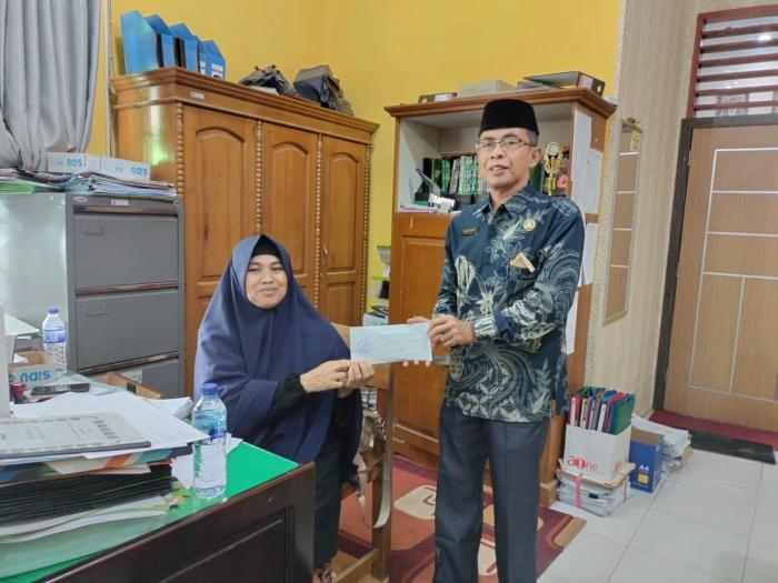 Galang Donasi Gempa Cianjur, MTsN 1 Sarolangun Bela Sungkawa untuk Ukhuwah. 