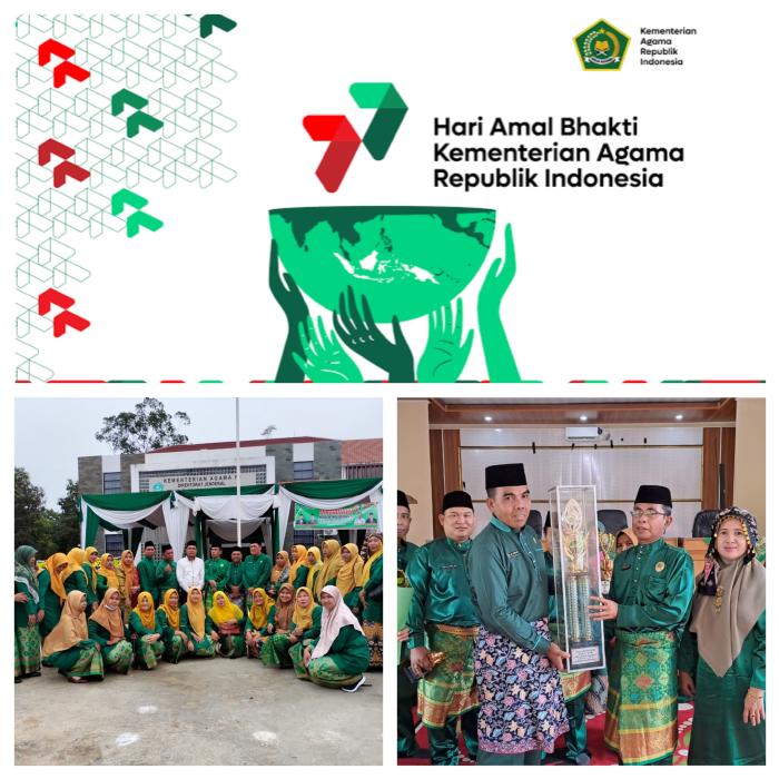 MTsN 1 Sarolangun Raih Juara Umum Pada HAB Kementerian Agama ke 77