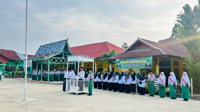 Siswa MTsN 1 Sarolangun Kembali Belajar Tatap Muka