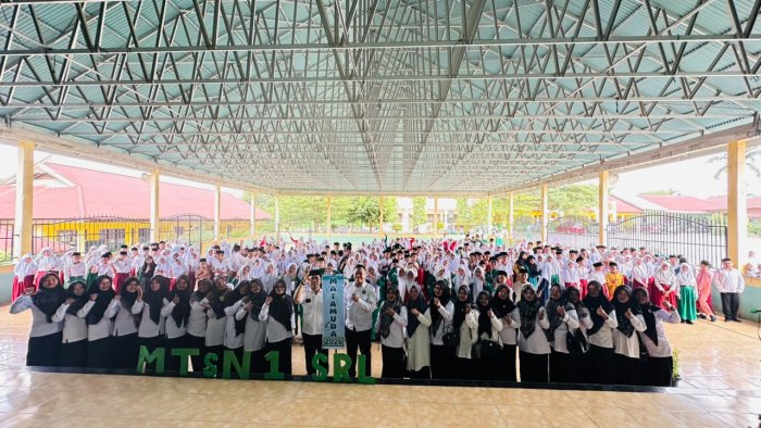 MTsN 1 Sarolangun Gelar Matamuda 2026 Sambut Siswa Baru