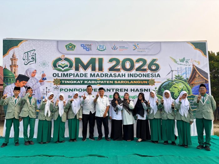 Kirim 9 Siswa Terbaik di OMI Kabupaten, Kepala MTsN 1 Sarolangun Berharap Jadi Pemantik Prestasi Akademik