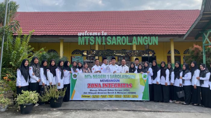 MTsN 1 Sarolangun Siapkan Zona Integritas Menuju WBK dan WBBM