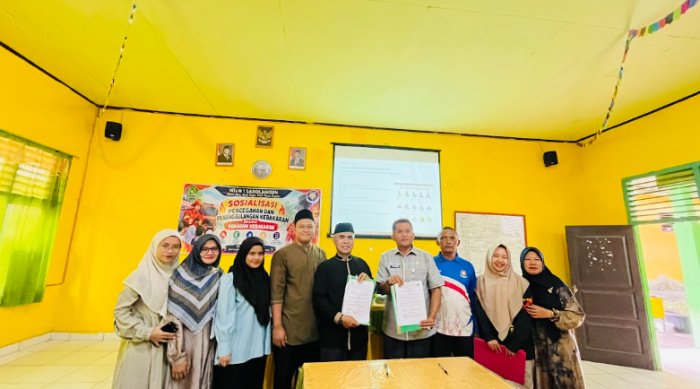 MTsN 1 Sarolangun Perkuat Mitigasi Bencana Lewat MoU dengan DPKP