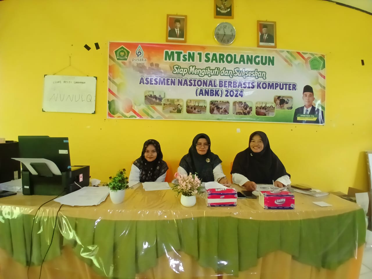 Pelaksanaan ANBK Tahun Pelajaran 2024/2025 di MTs N 1 Sarolangun Berjalan Lancar