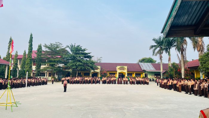 MTsN 1 Sarolangun Gelar Apel Hari Pramuka ke-65