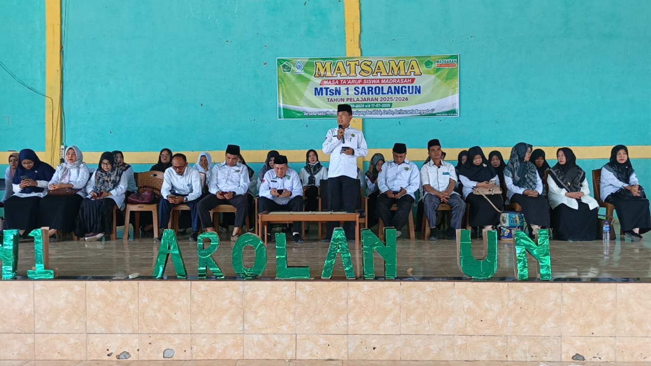 Meriah dan Penuh Semangat, Pembukaan MATSAMA MTsN 1 Sarolangun Tahun 2025 Resmi Digelar