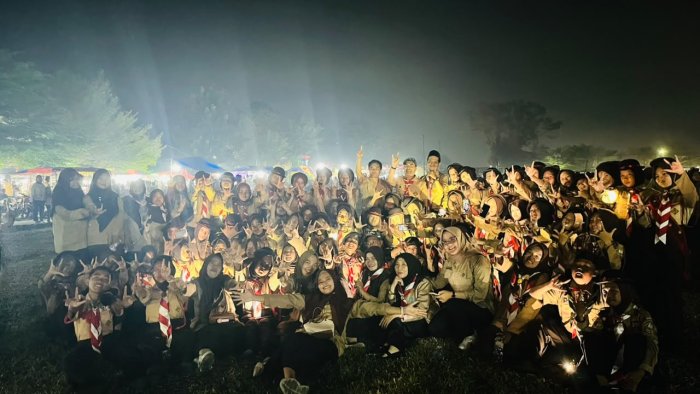 Pramuka MTsN 1 Sarolangun Meriahkan Pawai Obor menyambut HUT RI Pramuka MTsN 1 Sarolangun Meriahkan Pawai Obor menyambut HUT RI