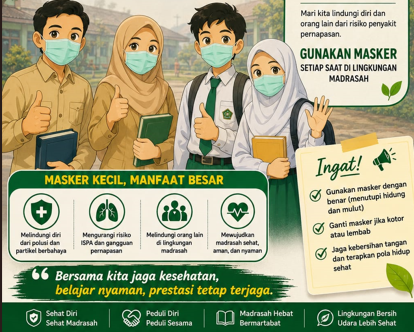 MTsN 1 Sarolangun Mulai Belajar Tatap Muka dengan Prokes Ketat